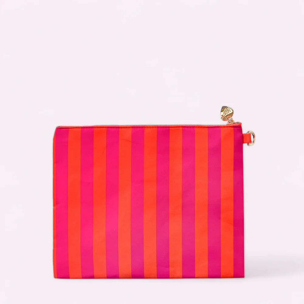 Mimi’s Glow Riva Clutch Stripes