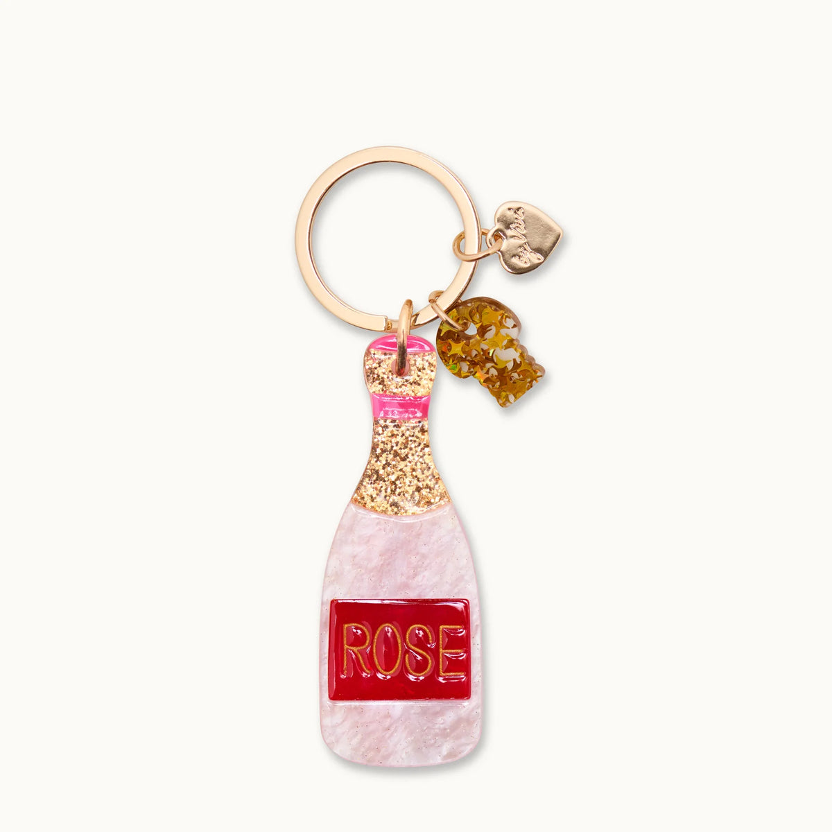 Schlüsselanhänger Rosé