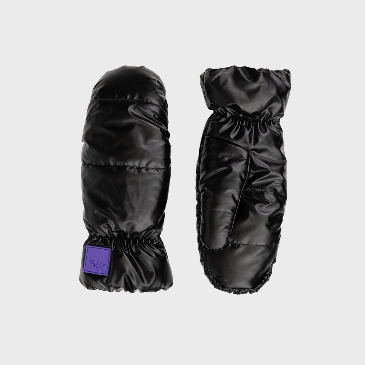 Billybelt Fleece-Fäustlinge Metallic Schwarz