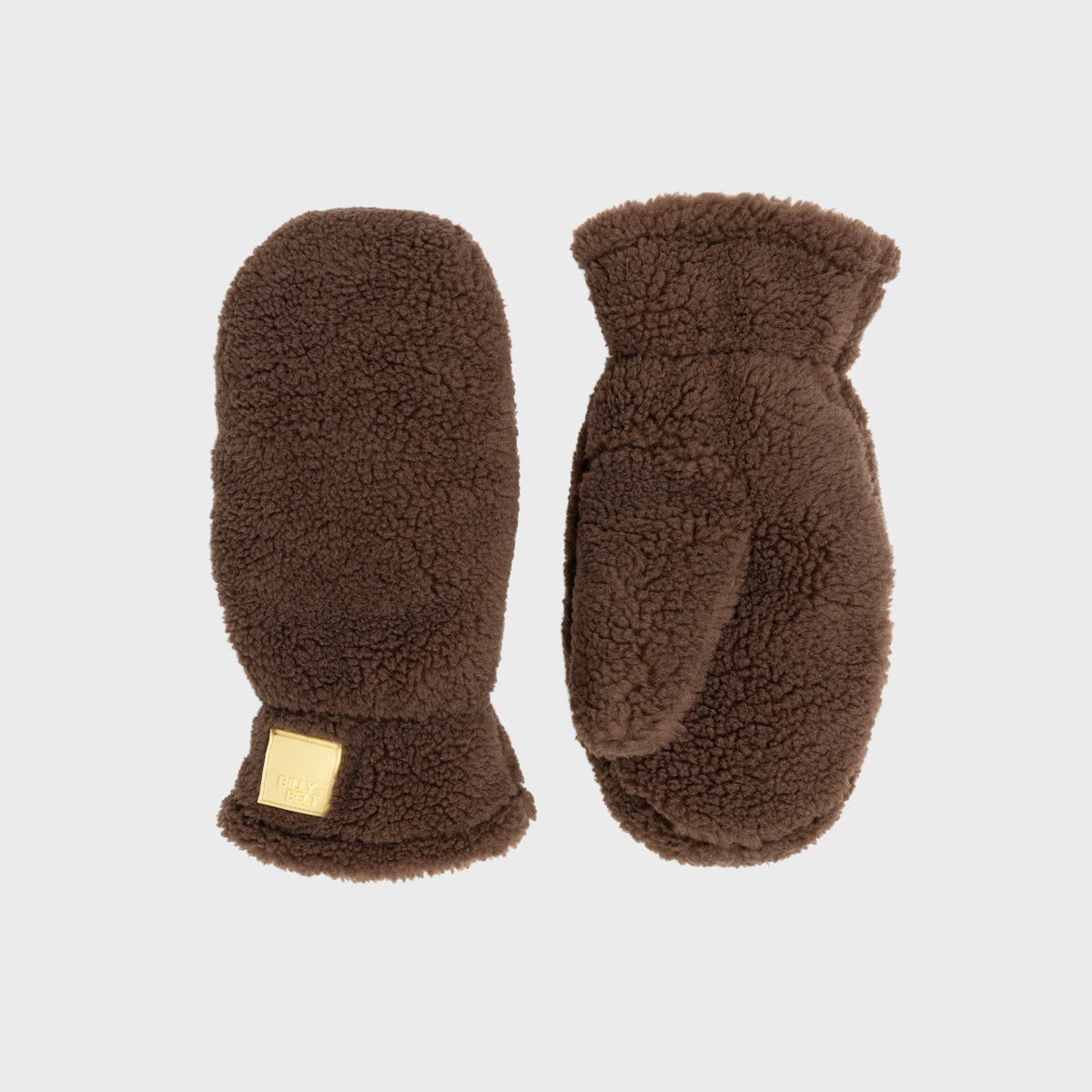 Billybelt Sherpa-Fäustlinge Dunkelbraun