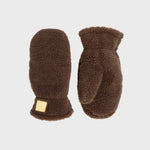 Billybelt Sherpa-Fäustlinge Dunkelbraun