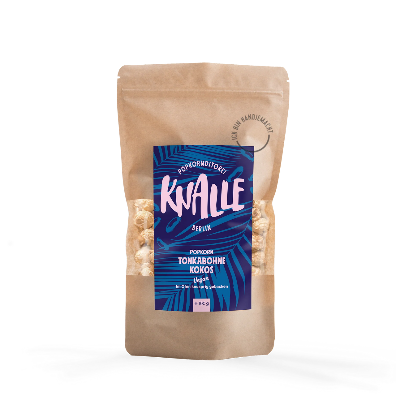 Knalle Popkorn Tonkabohne Kokos, vegan