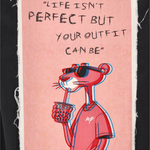 Nice.Peace T-Shirt Pink Panther