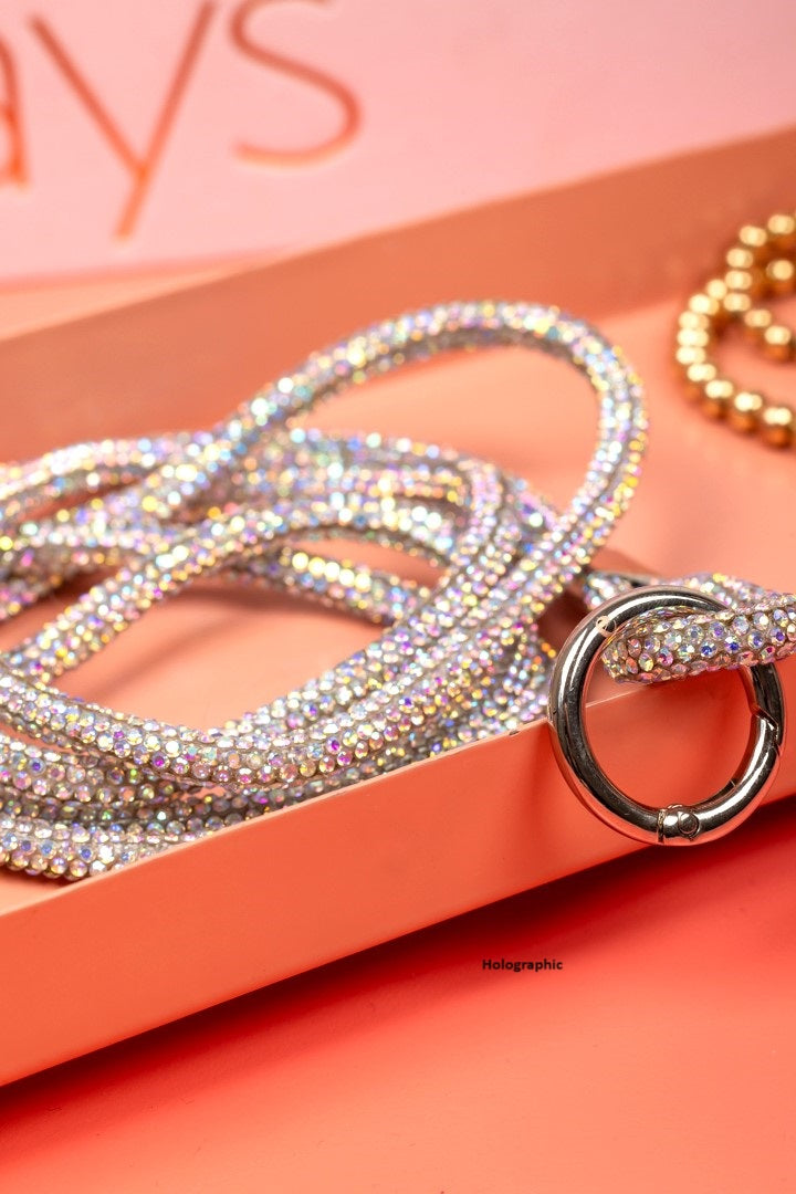 ohhhwelll! Handyketten mit Glitzer