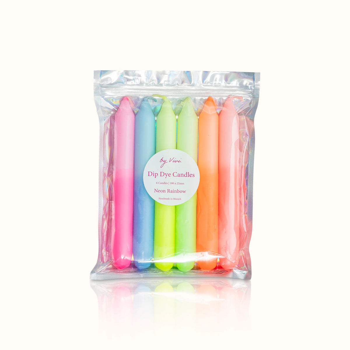 Dip Dye Set Neon Rainbow