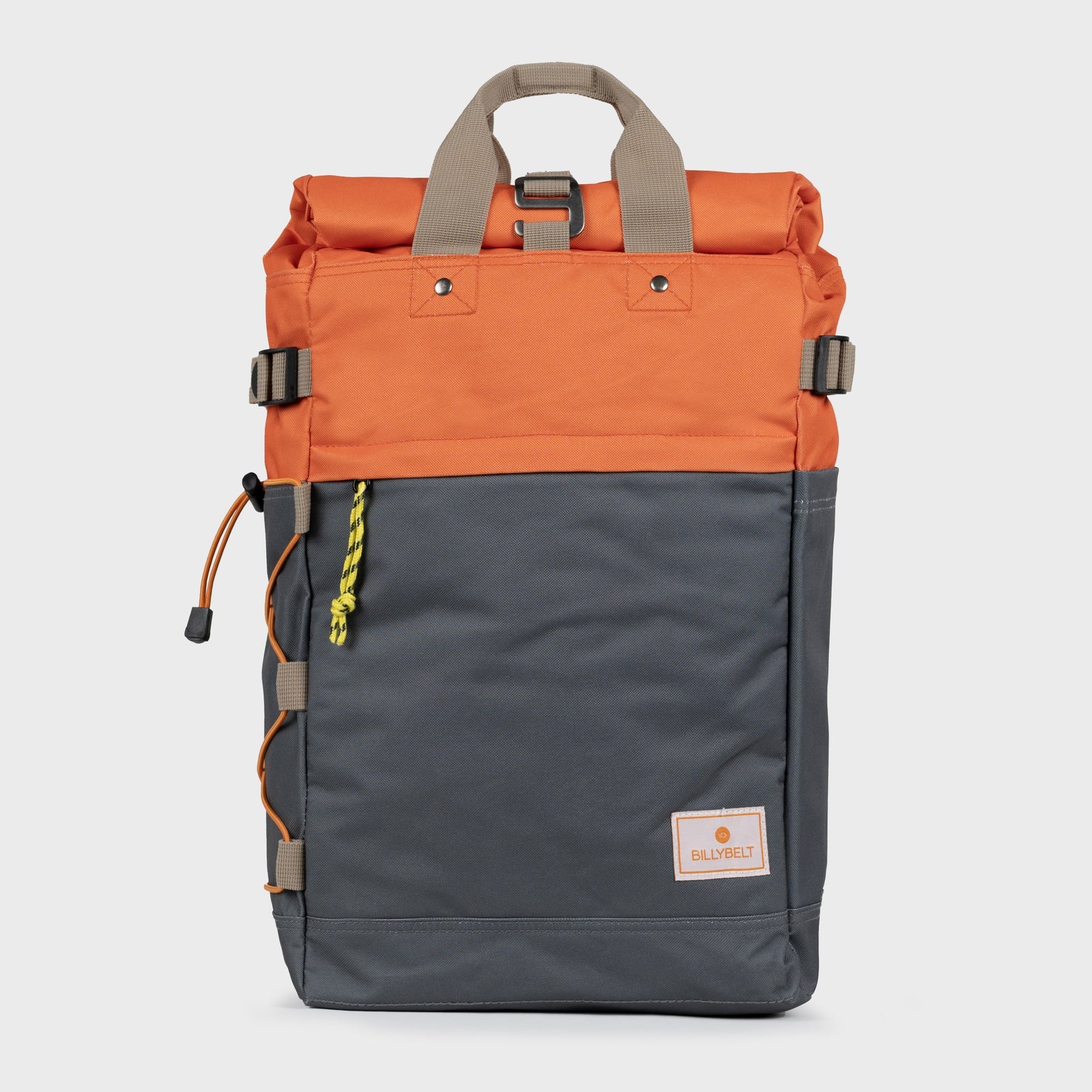 Rolltop-Rucksack aus 100 % recyceltem Polyester