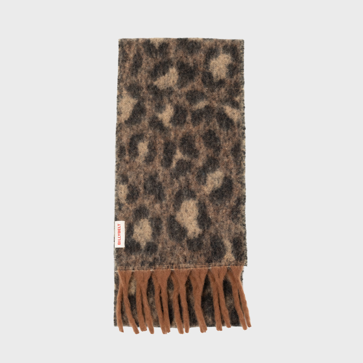 Billybelt Wollschal Leo Braun Beige Small