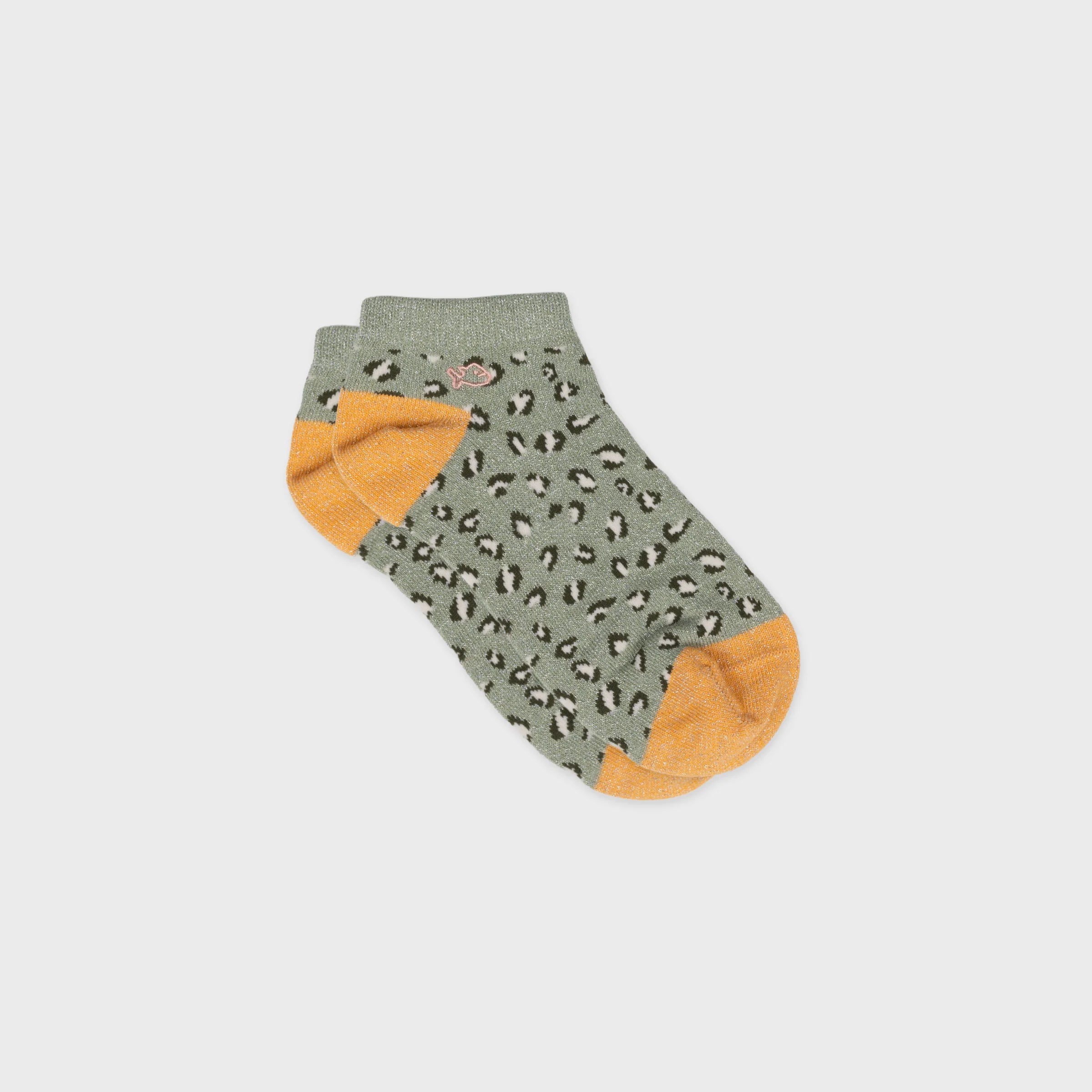 Glitzernde Ankle-Socken aus Baumwolle (Gr. 37–42)