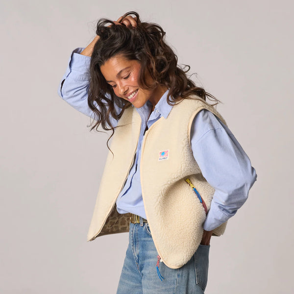 BILLYBELT Sherpa Weste Damen