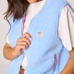 BILLYBELT Sherpa Weste Damen