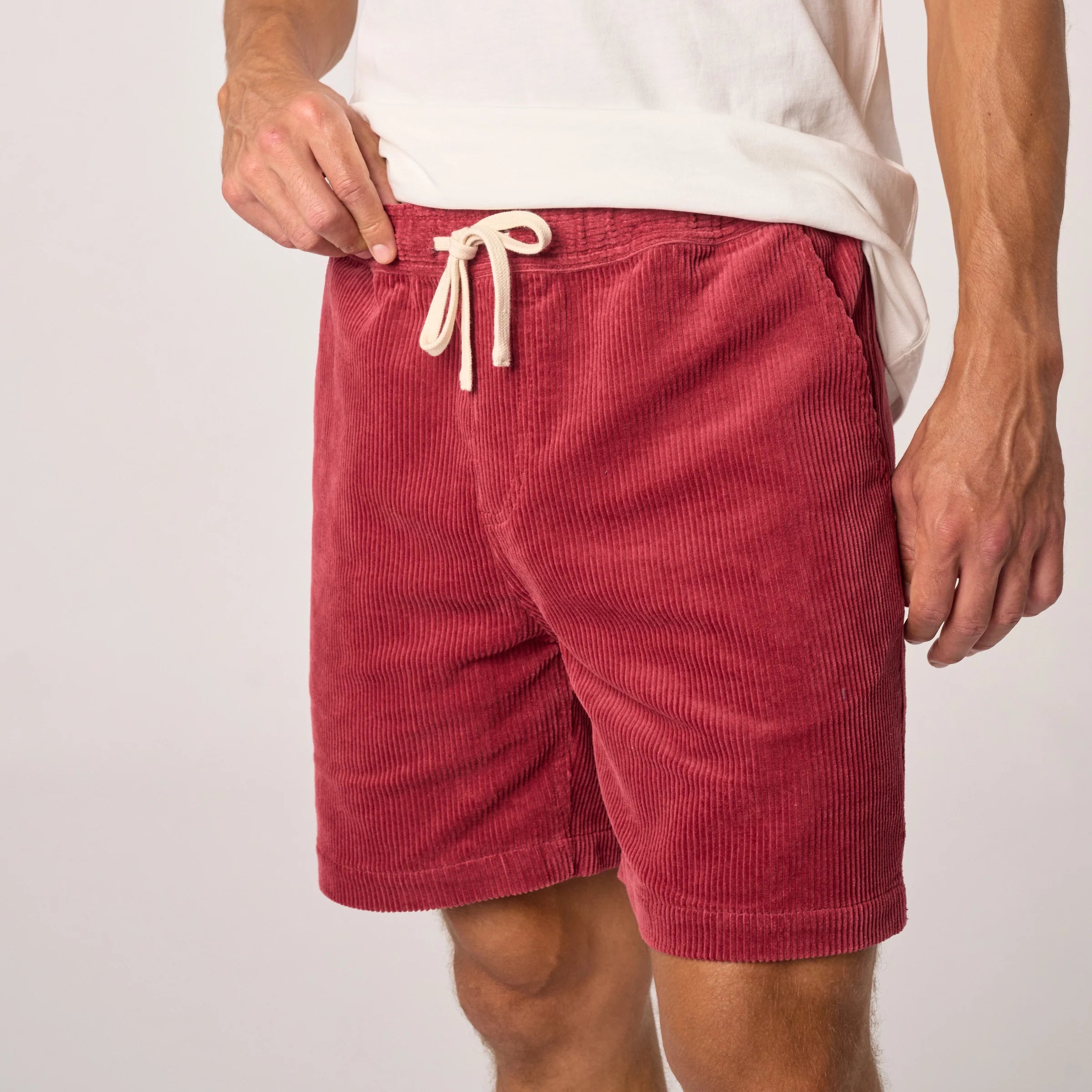 Kurze Cordhose Billy Belt