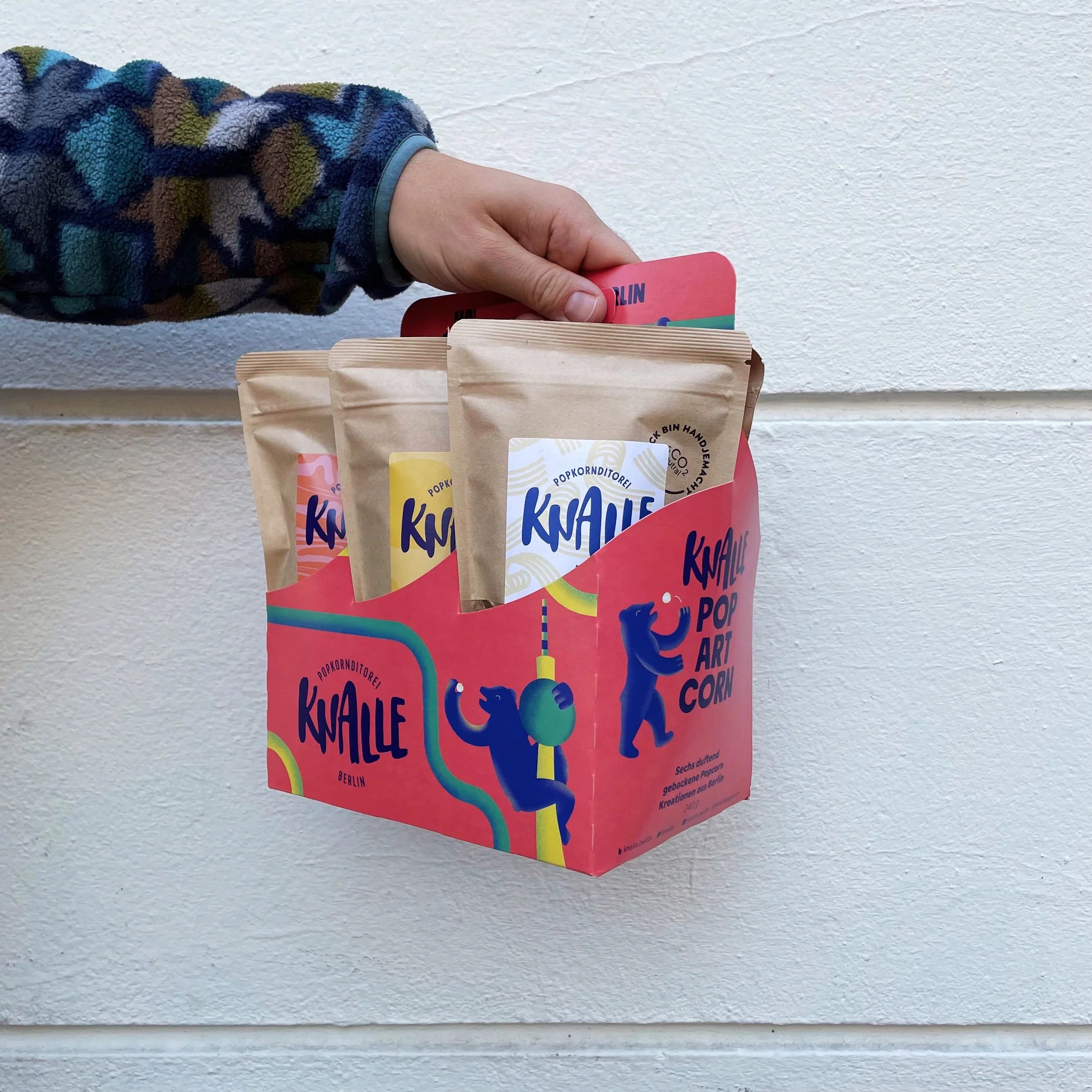 Knalle Popcorn Sixpack – 6 Sorten Gourmet Popcorn
