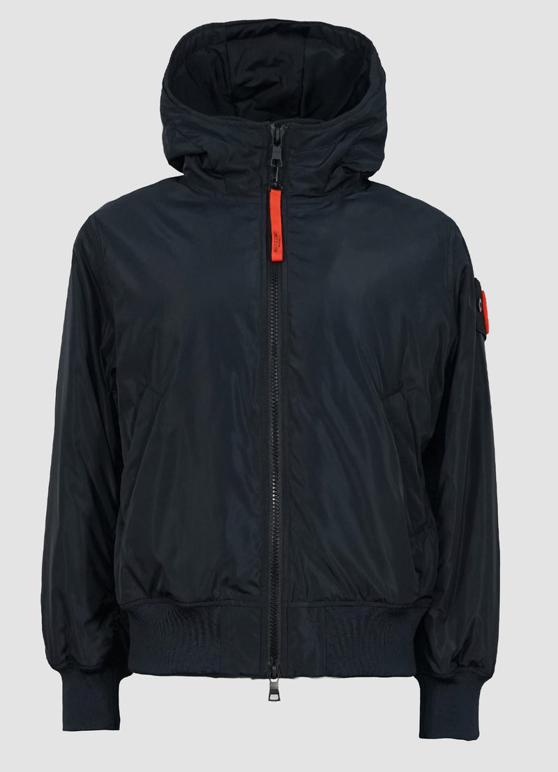 Originale_C AMSTERDAM Damenjacke in Navy mit Kapuze
