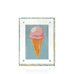 MEA Living Acryl-Bilderrahmen Konfetti, 10 × 15 cm (BRA-019)