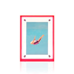 MEA Living Acryl-Bilderrahmen Pink, 10 × 15 cm (BRA-002)