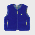 BILLYBELT Sherpa Weste Damen Cobalt Blue – Produktbild