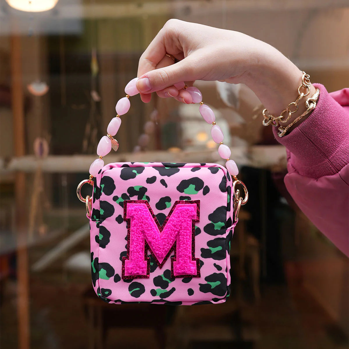 Mimis Glow Buchstaben Hot Pink klein