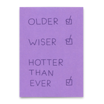 Deli Cards Postkarte Hotter than ever – lustige Geburtstagskarte mit Spruch