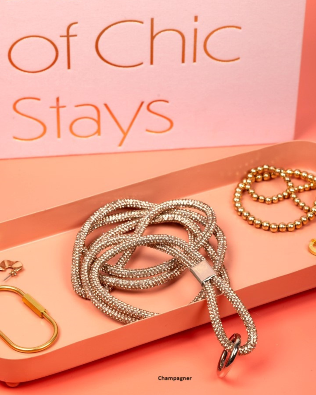 ohhhwelll! Handyketten mit Glitzer