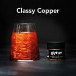 glytter® Classy Copper Getränkepulver mit Glitzereffekt, 10 g