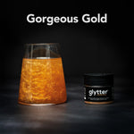 glytter® Gorgeous Gold Getränkepulver mit Glitzereffekt, 10 g