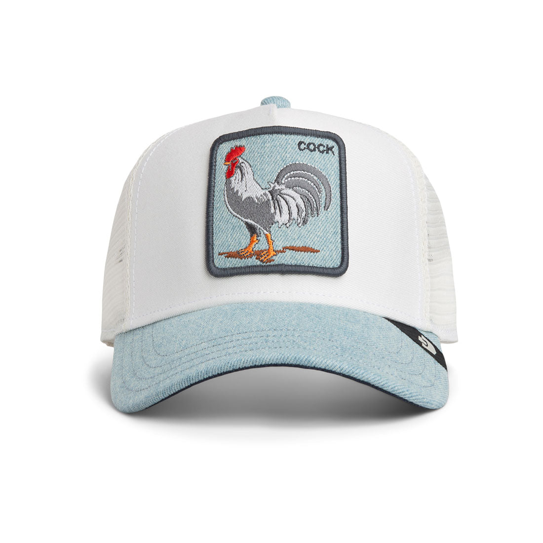 Goorin Cap Cock Denim – Vorderansicht