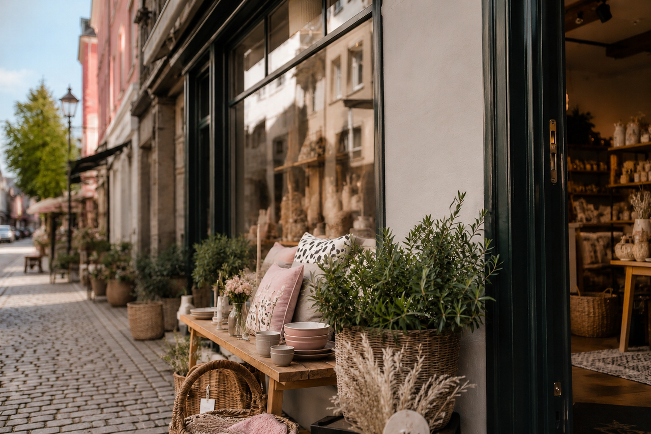 Hübsches Ding Concept Store in der Roten Straße in Flensburg