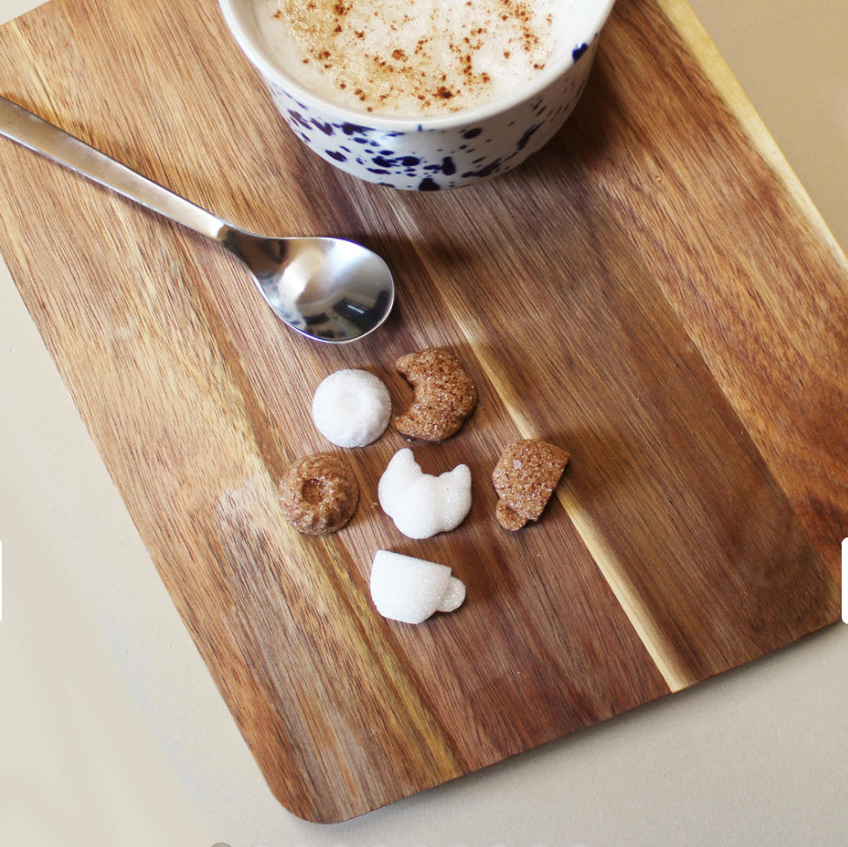 Zuckerwürfelform Kaffee