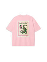 Krokodil Patch T-Shirt Rose