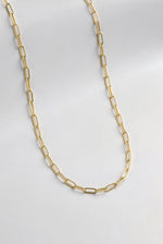 Little Jewellery Stories – Basic Halskette LINK Gold Detail