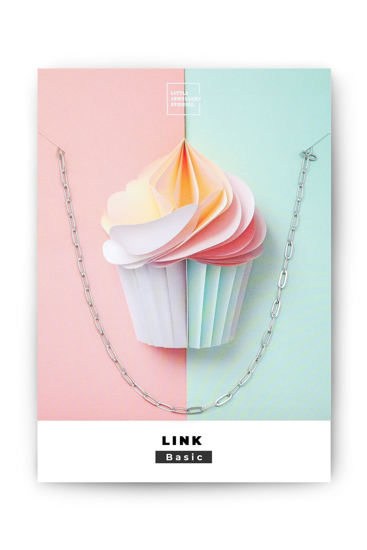 Little Jewellery Stories – Basic Halskette LINK in Silber