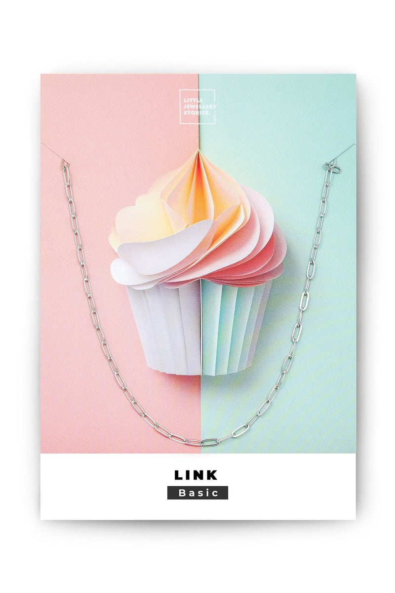 Little Jewellery Stories – Basic Halskette LINK in Silber