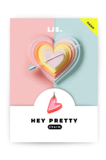 Little Jewellery Stories – Charm HEY PRETTY in Silber