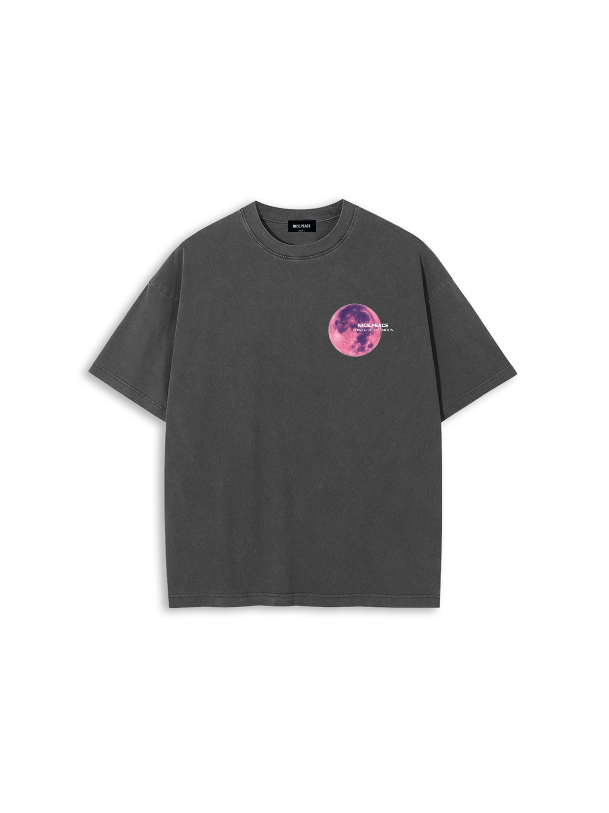 Moon T-Shirt Anthra