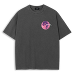 Nice.Peace Moon T-Shirt Anthra