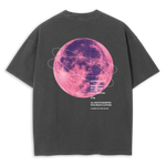 Nice.Peace Moon T-Shirt Anthra