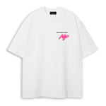 Nice.Peace Nice Smile Puffy T-Shirt White