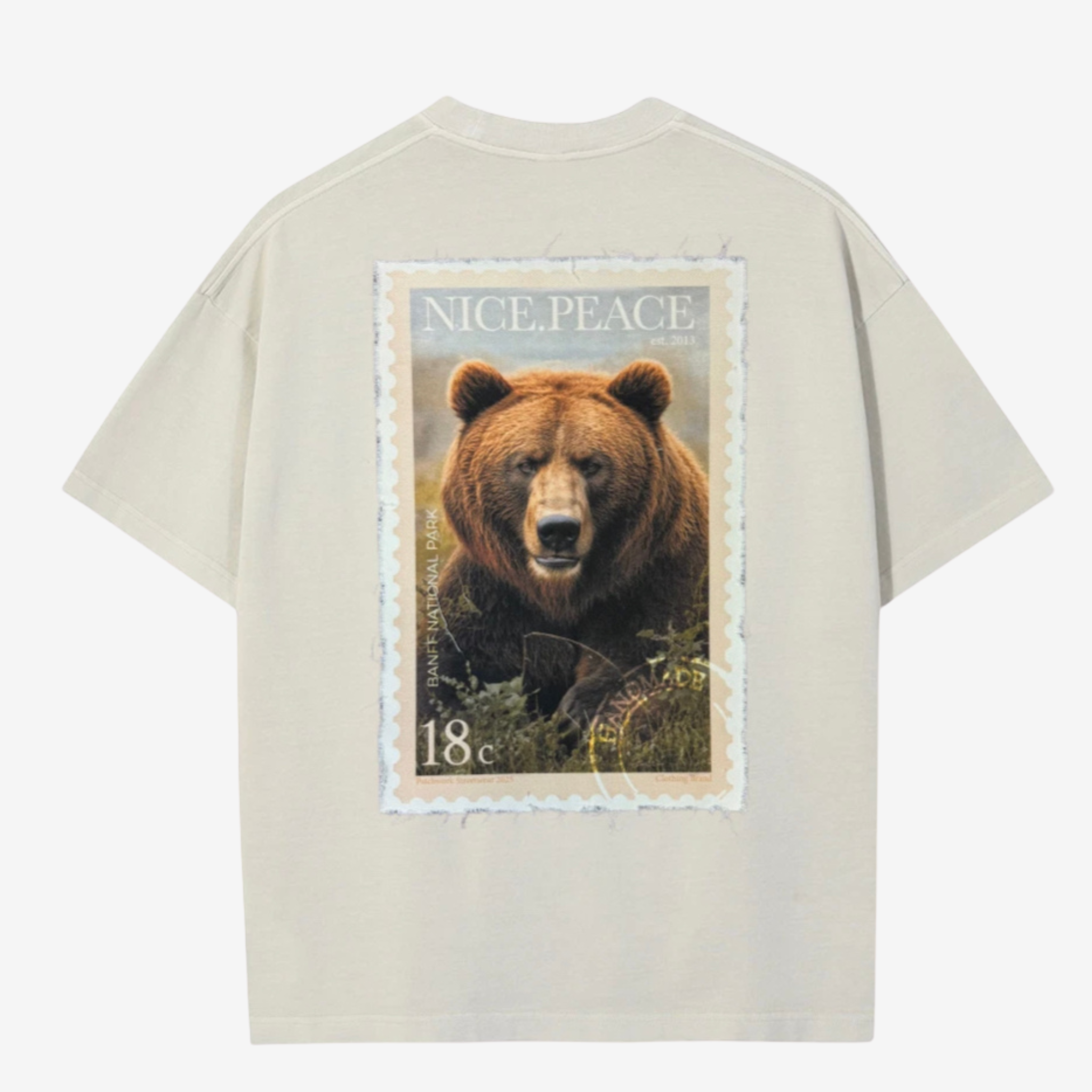 Nice-Peace T-Shirt Bear