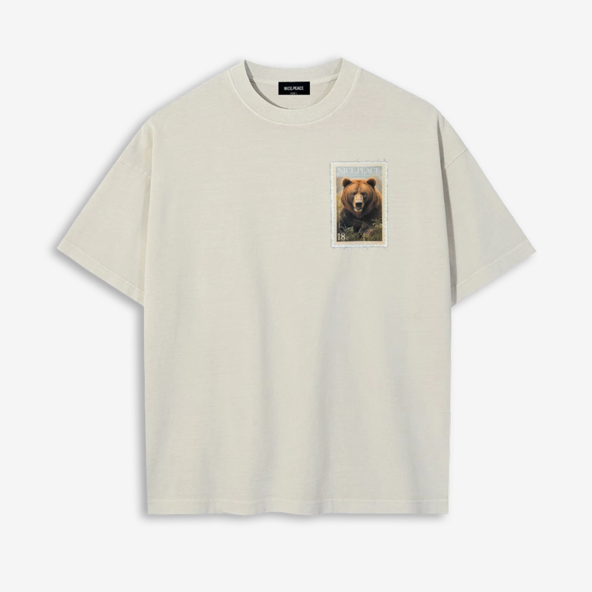 Nice-Peace T-Shirt Bear
