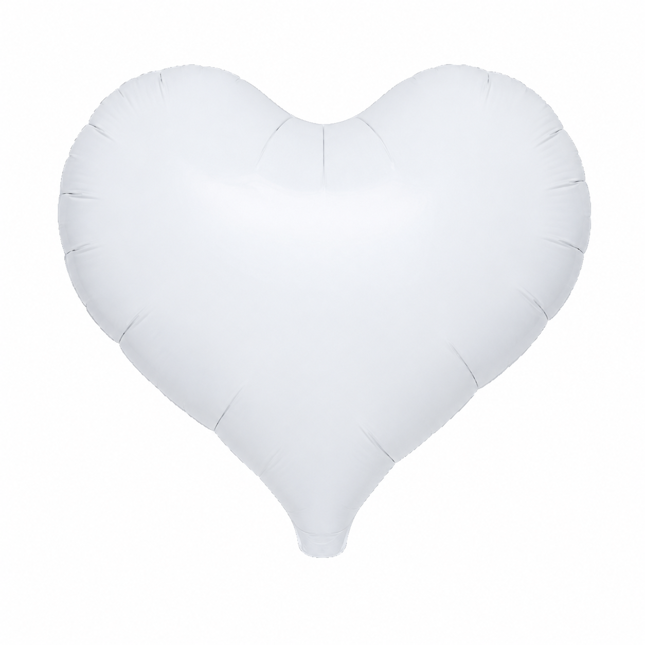 Personalisierter weißer Herz Folienballon mit Fotodruck – bedruckbarer Heliumballon für Hochzeit, Geburtstag, Taufe, Jubiläum und individuelle Geschenke
