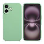     Rixus Soft TPU Handyhülle für Apple iPhone 17 in Matcha Grün – Vorder- und Rückansicht