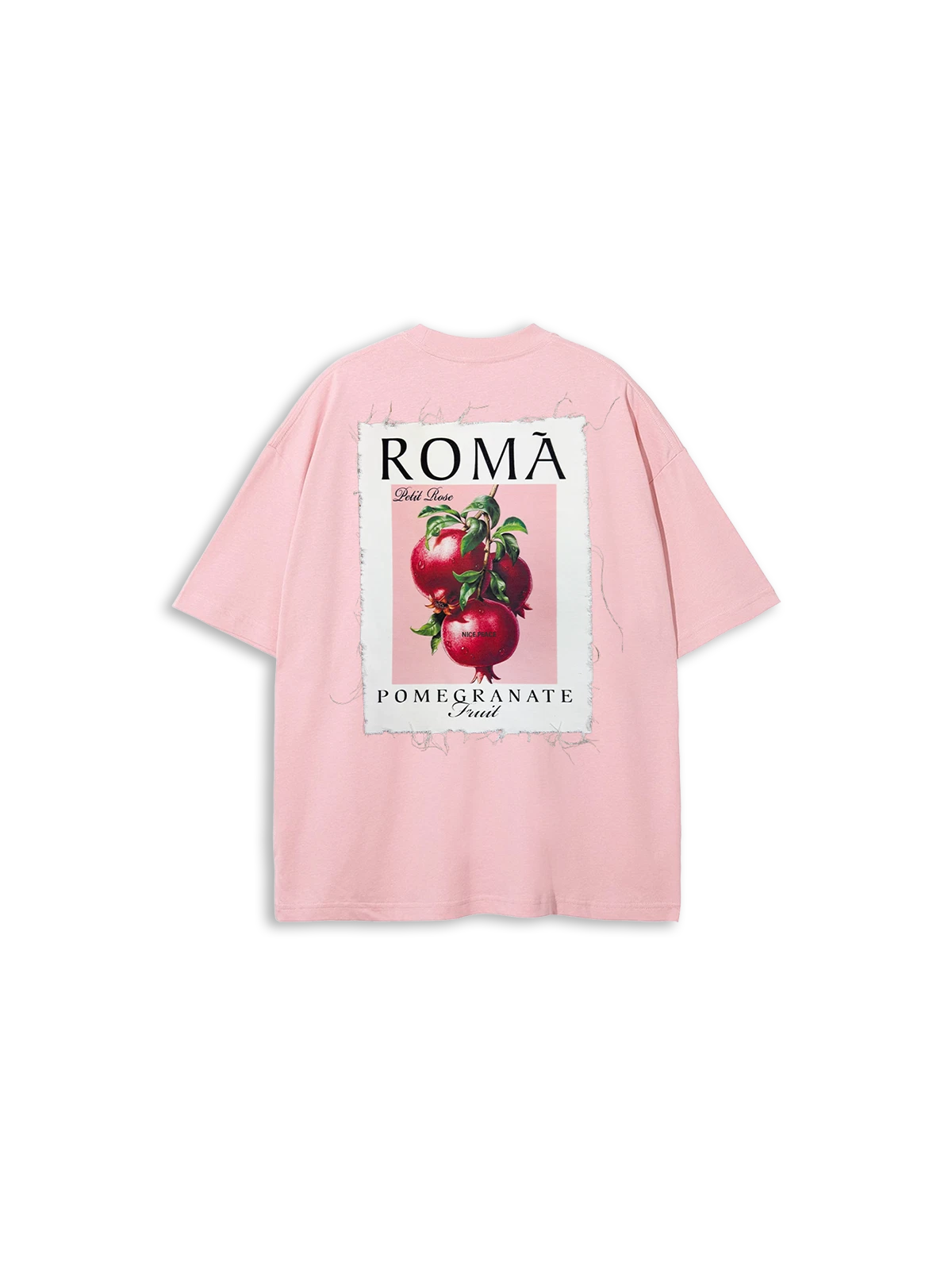 T-Shirt Rose Patch Roma